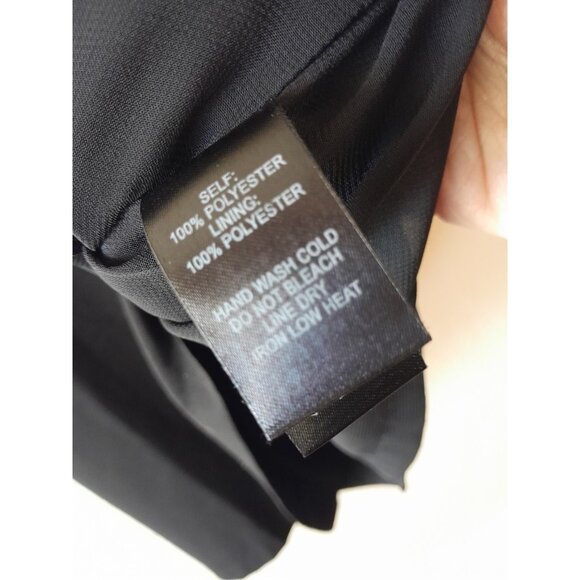 Lulus Pullover Chic Minimalist Event Every Day Mini Dress Shift Size Small Black - Picture 6 of 9